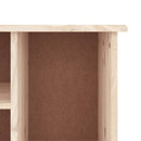 vidaXL ALTA tömör fenyőfa cipőszekrény 100x35x45 cm