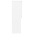 vidaXL ALTA fehér tömör fenyőfa komód felső 77x30x92 cm