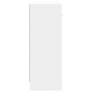 vidaXL fehér, rétegelt fa tálalószekrény 91 x 28 x 75 cm