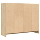 vidaXL sonoma tölgy színű szerelt fa tálalóasztal 91x28x75 cm