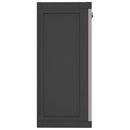 vidaXL szürke és fekete PP kültéri tárolószekrény 65 x 37 x 85 cm