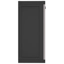 vidaXL szürke és fekete PP kültéri tárolószekrény 97 x 37 x 85 cm