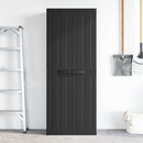 vidaXL fekete PP kültéri tárolószekrény 65 x 37 x 165 cm