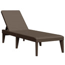 vidaXL barna PP napozóágy 186 x 60 x 29 cm