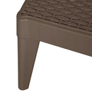 vidaXL barna PP napozóágy 186 x 60 x 29 cm