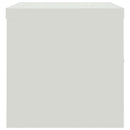 vidaXL világosszürke acél irattartó szekrény 90 x 40 x 40 cm