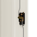 vidaXL fehér acél irattartó szekrény 90 x 40 x 70 cm