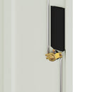 vidaXL világosszürke acél irattartó szekrény 79x40x90 cm