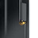 vidaXL antracitszürke acél irattartó szekrény 79x40x90 cm