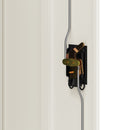 vidaXL fehér acél irattartó szekrény 90 x 40 x 105 cm