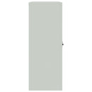 vidaXL világosszürke acél irattartó szekrény 90x40x105 cm