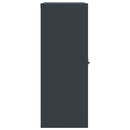 vidaXL antracitszürke acél irattartó szekrény 90x40x105 cm
