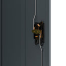 vidaXL antracitszürke acél irattartó szekrény 90x40x105 cm