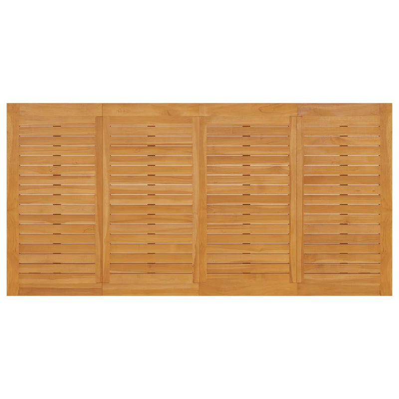 vidaXL tömör tíkfa Batavia asztal 200 x 100 x 75 cm