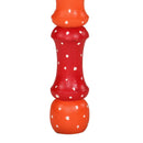 vidaXL kézzel festett kék tömör mangófa dohányzóasztal