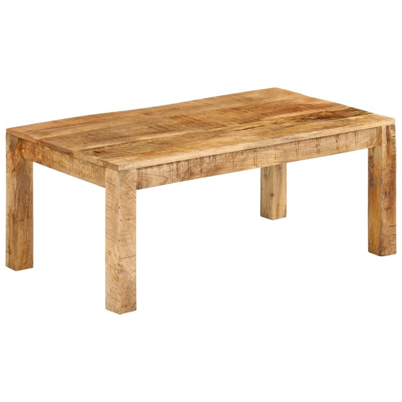 vidaXL tömör mangófa dohányzóasztal 100 x 55 x 40 cm