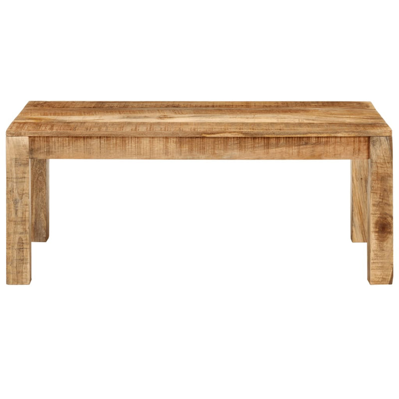 vidaXL tömör mangófa dohányzóasztal 100 x 55 x 40 cm