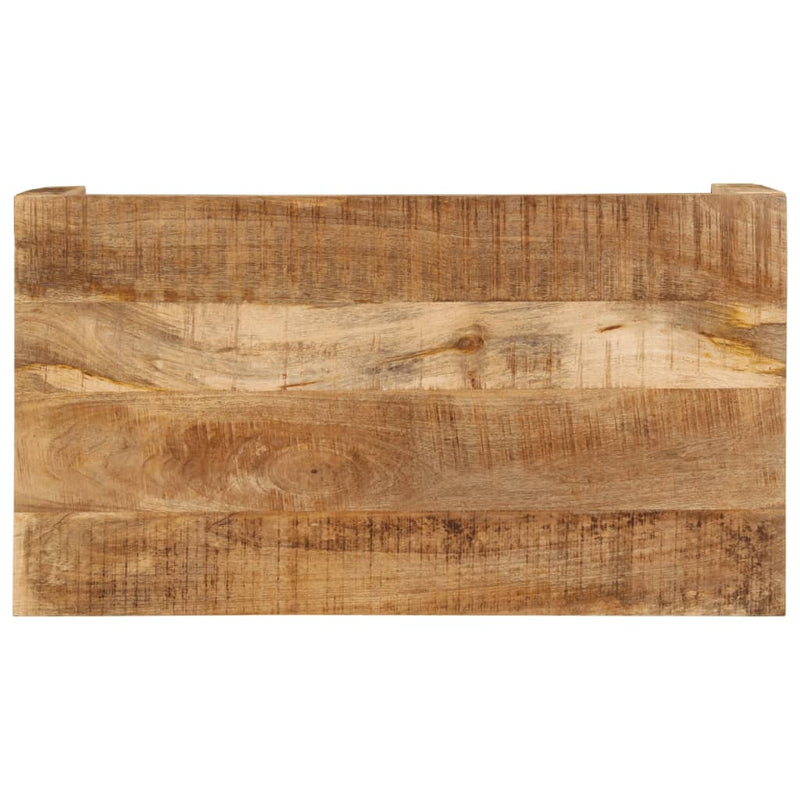 vidaXL tömör mangófa dohányzóasztal 100 x 55 x 40 cm