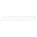 vidaXL fehér acélvázas melegház 42 m² 14 x 3 x 2 m