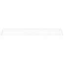 vidaXL fehér acélvázas melegház 48 m² 16 x 3 x 2 m