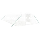 vidaXL fehér acélvázas melegház 48 m² 12 x 4 x 2 m