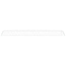 vidaXL fehér acélvázas melegház 80 m² 20x4x2 m