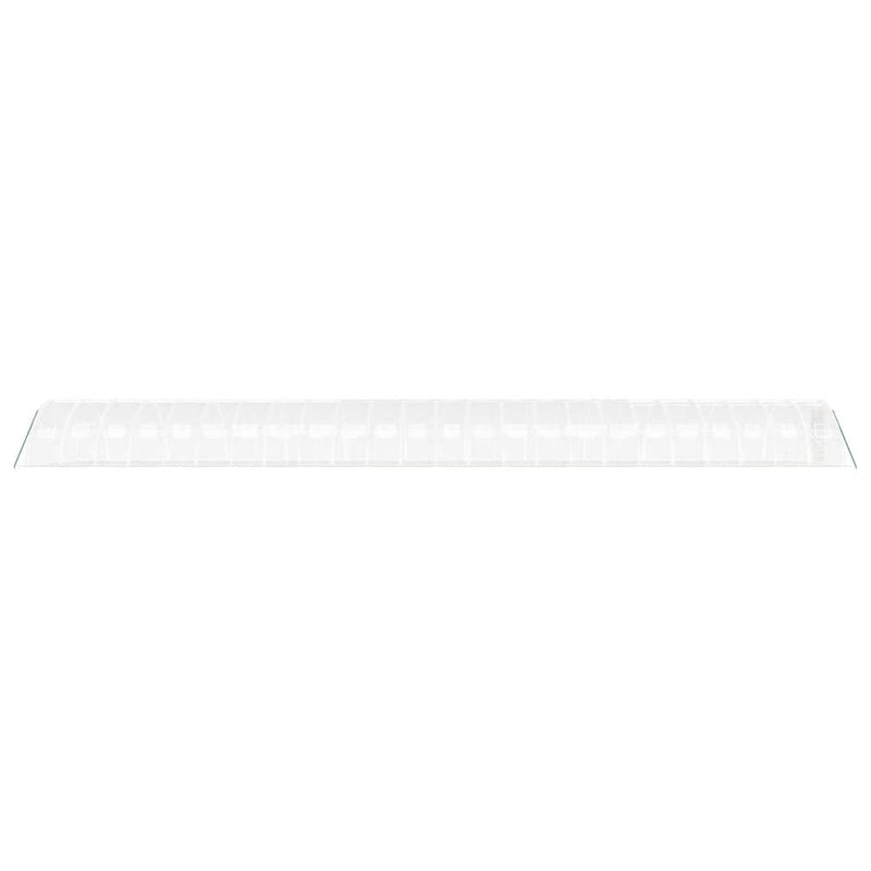 vidaXL fehér acélvázas melegház 96 m² 24 x 4 x 2 m