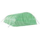 vidaXL zöld acélvázas melegház 40 m² 8 x 5 x 2,3 m