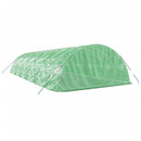 vidaXL zöld acélvázas melegház 60 m² 12 x 5 x 2,3 m