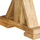 vidaXL tömör mangófa pad 160 x 35 x 45 cm