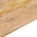 vidaXL tömör mangófa étkezőasztal 112 x 52 x 76 cm