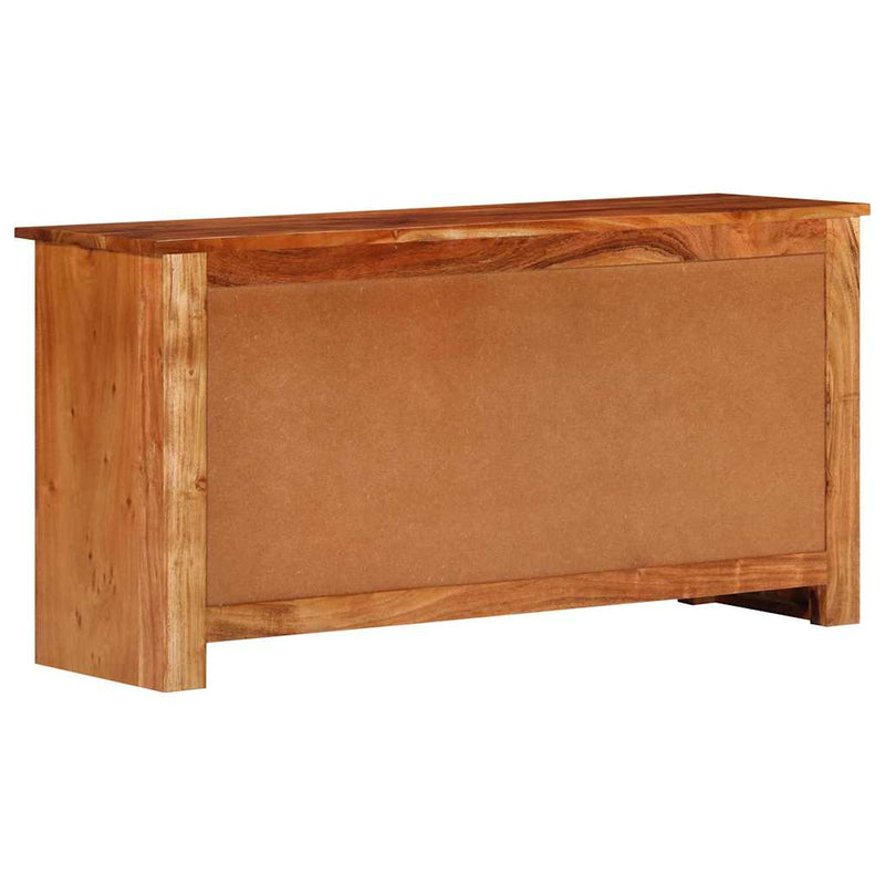 vidaXL Széf Barna 100 x 30 x 50 cm tömör akácfa