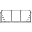 vidaXL antracit színű horganyzott acél fatörzstartó 234 x 45 x 100 cm