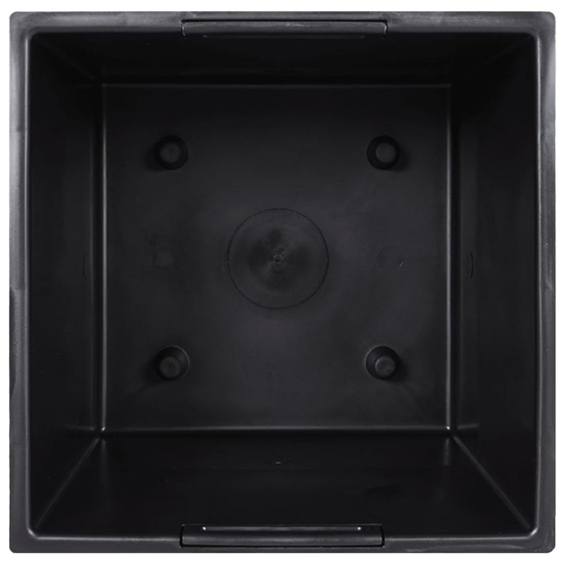 vidaXL barna polipropilén rattan ültetvény kivehető belsővel