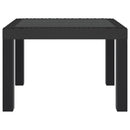 vidaXL antracitszürke PP kerti asztal 59 x 47 x 40 cm