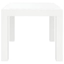 vidaXL fehér PP kerti asztal 59 x 47 x 40 cm