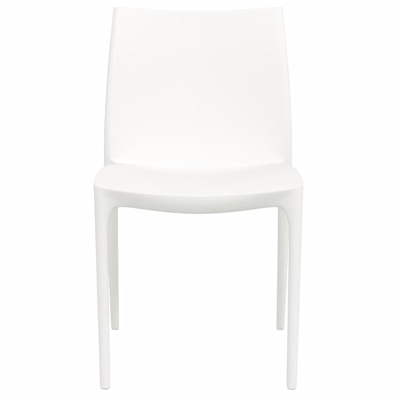 vidaXL 2 db fehér polipropilén kerti szék 50 x 46 x 80 cm