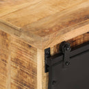 vidaXL tömör nyers mangófa tálalószekrény 80x30x55 cm