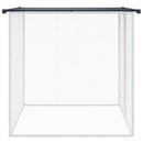 vidaXL antracitszürke horganyzott acél tyúkketrec tetővel 103x98x90 cm