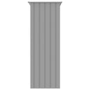 vidaXL szürke horganyzott acél madárketrec 215 x 78 x 200 cm