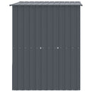 vidaXL antracit horganyzott acél kutyakennel tetővel 165x153x181 cm