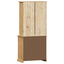 vidaXL VIGO tömör fenyőfa magasszekrény 78x40x175 cm