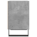 vidaXL 2 db betonszürke szerelt fa éjjeliszekrény 40x30x50 cm