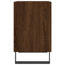 vidaXL 2 db barna tölgyszínű szerelt fa éjjeliszekrény 40x30x50 cm