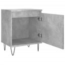 vidaXL 2 db betonszürke szerelt fa éjjeliszekrény 40x30x50 cm