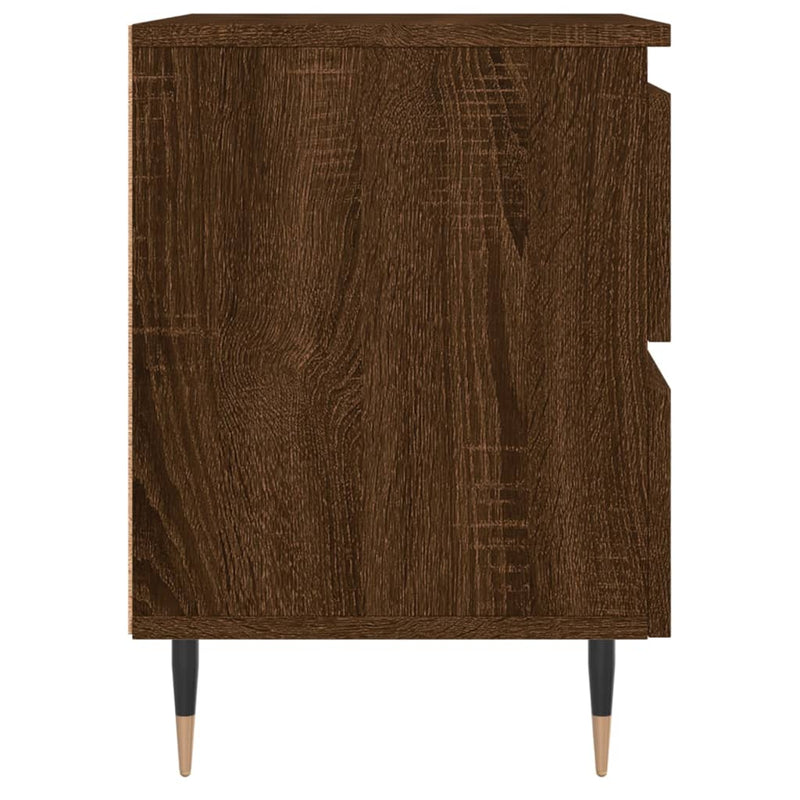 vidaXL barna tölgyszínű szerelt fa éjjeliszekrény 40 x 35 x 50 cm