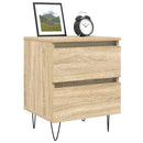 vidaXL sonoma tölgy színű szerelt fa éjjeliszekrény 40 x 35 x 50 cm