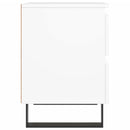 vidaXL 2 db fehér szerelt fa éjjeliszekrény 40 x 35 x 50 cm