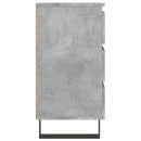 vidaXL 2 db betonszürke szerelt fa éjjeliszekrény 40x35x69 cm