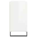 vidaXL magasfényű fehér szerelt fa tálalószekrény 103,5 x 35 x 70 cm